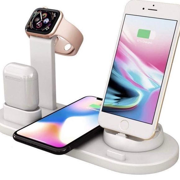 *New Black Multi-Function iPhone/android charger, watch, AirPod Charging Stand.* - Picture 6 of 8